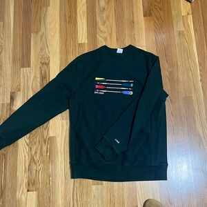 Heritage 14 oz. fleece embroidered oar graphic crewneck
Size: Large